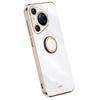 XINLI For Huawei Pura 70 TPU Case Anti-Drop Ring Kickstand Electroplating Phone Cover