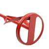 Steel Helical Mixing Blade For Power Drills Hexagonal Shaft Ensures Stability When Mixing Paint Grout In Large Bucket