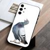Funny P-Pigeon Mischief   Phone Case For Samsung Galaxy A73,A72,A71,A70,A53,A52,A51,Others Soft Black Cover