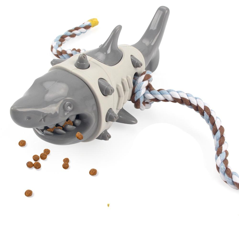 

Bite-resistant Pet Leaking Food Toy Wear-resistant Pet Training Toy Pet Chew Toy for Puppy Cat серый