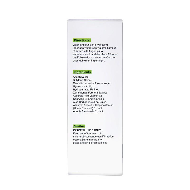 Retinol 2.5% 30 Ml Facial Serum Vitamin C Serum Anti Wrinkle Anti Aging Skin Care