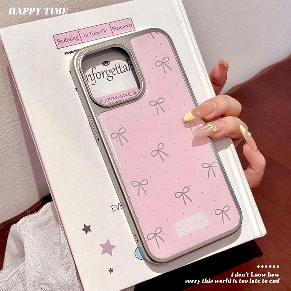 The New Electroplated Resin Is Suitable for IPhone 16 Phone Cases IPhone 15 Protective Cases  14 Bows 13 Bracelets  and 12