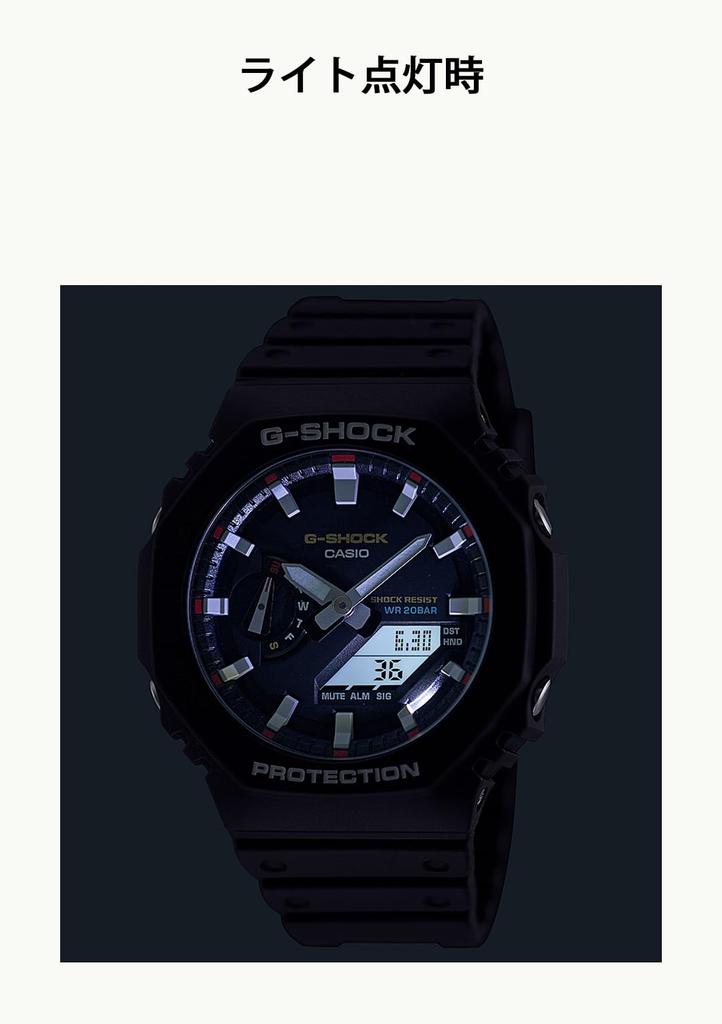 Watch Styles Black [Casio] G-Shock []Iconic GA-2100RL-1AJF Men's