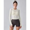 Mitaogirl Kendall Style Sports Tops Women's Fall Slim Fit Thin Yoga Wear Running Workout Clothes Long Sleeves T-shirt