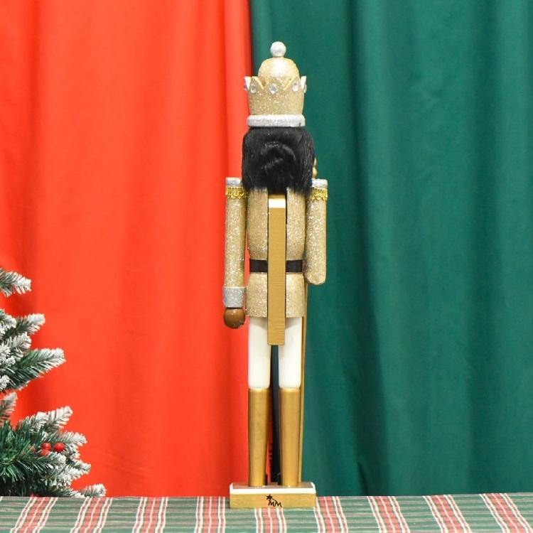 23.62In Stylish Nutcrackers Soldier Wood Christmas Nutcrackers Soldier Ornament for Holiday Party and Homes Display