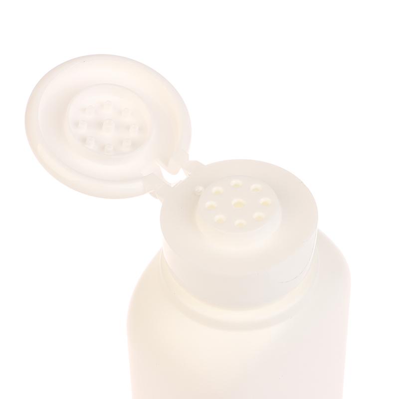 150G Talk Pudrası Şişesi Doldurulabilir Kozmetik Pudra Dağıtıcı PE Plastik Pudra Kabı Boş Kaplar Şişeler