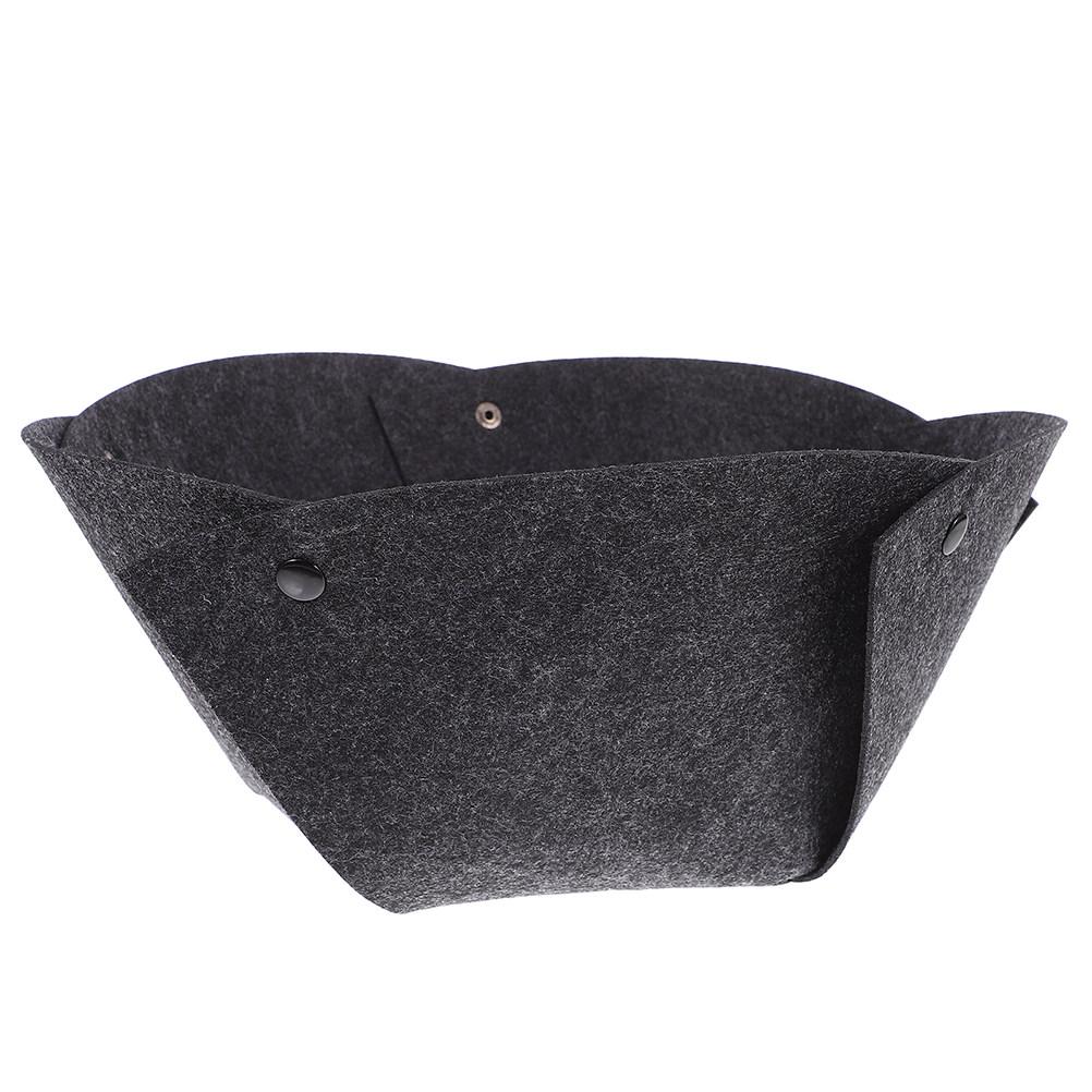 14-Inch Felt Fabric Planter Liner Reusable Round Basket Insert for Hanging Flower Pots Indoor Outdoor Gardening Moisture Control