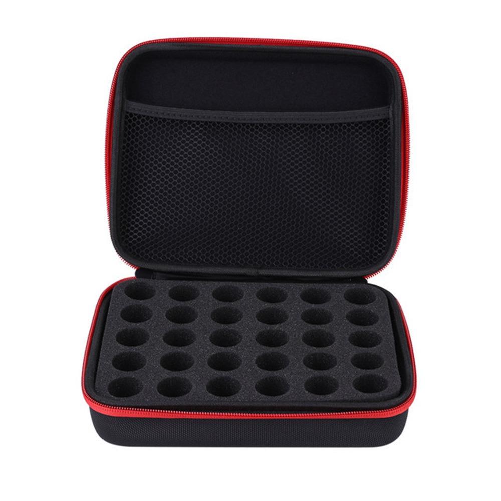 30 Slots Essential Oil Case 5ml 10ml 15ml Hard Shell Roller Bottles Storage Portable Shockproof Perfume Organizer