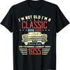 Im Not Old Im Classic Car 65th Birthday Born In 1955 T Shirt