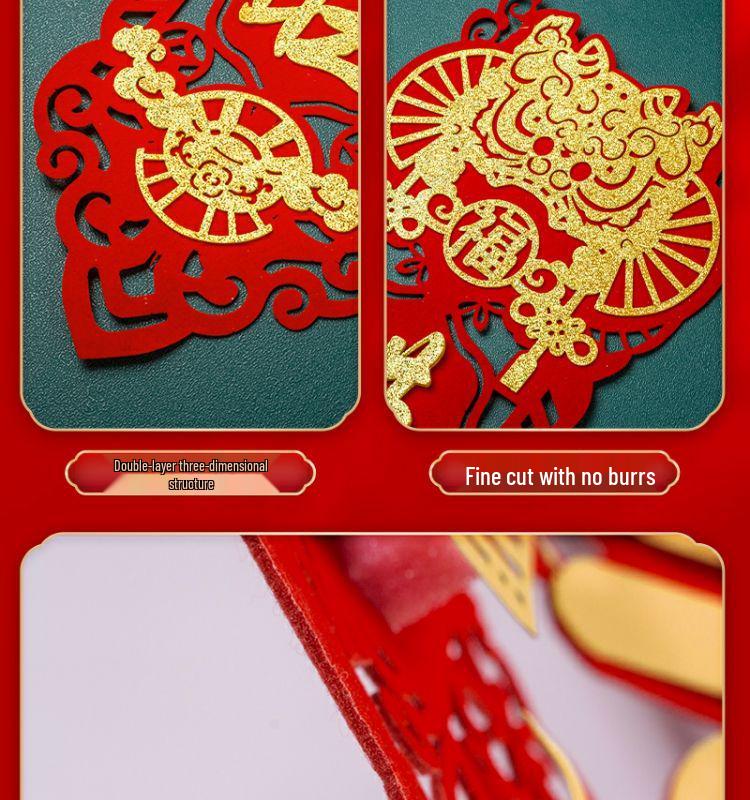 Magnetické uspořádání nového domova: Sada samolepek na dveře a dekorací na kolaudaci