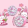 Cronometru de bucătărie Memento de timp 60 de minute Magnet de formă rotundă Ustensile de bucătărie Alarma de numărătoare inversă Memento Cronometru mecanic de gătit