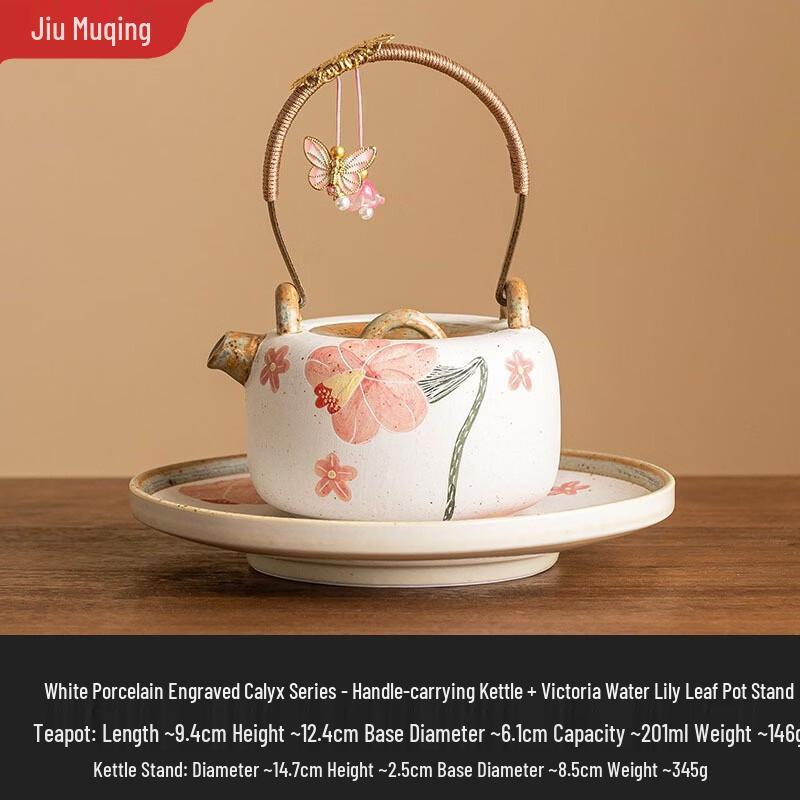 Chinese Ceramic Top-Handle Teapot
