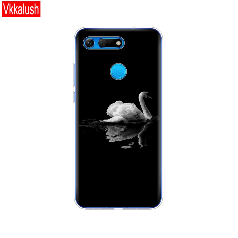 Silikonhülle für Huawei Honor View 20 V20 Hülle TPU Funda Weiche Silikonhülle für Honor V20 Capa Niedliches Tiermuster