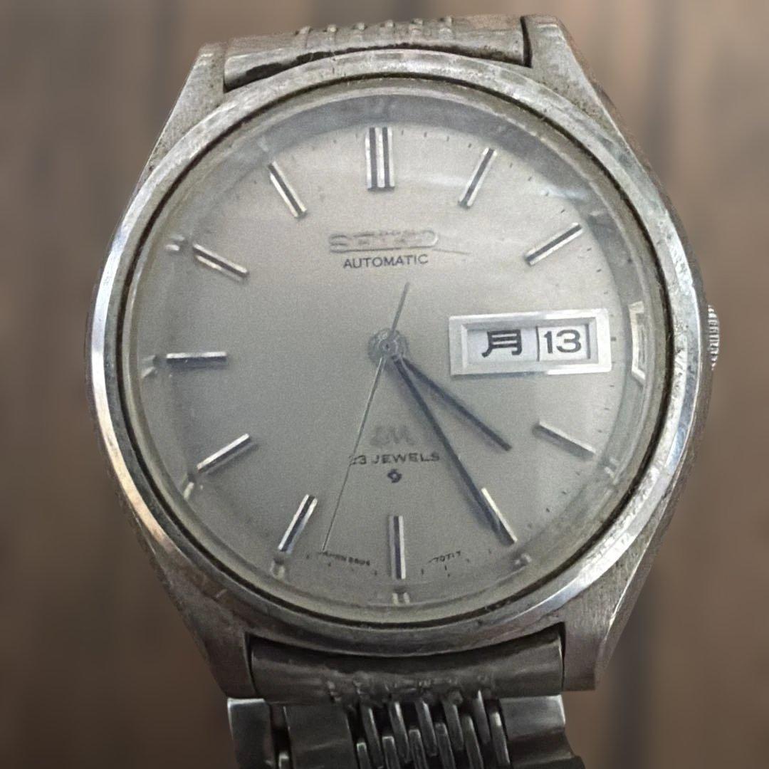 Used SEIKO LM Lord Matic 5606-7071 Automatic winding Junk