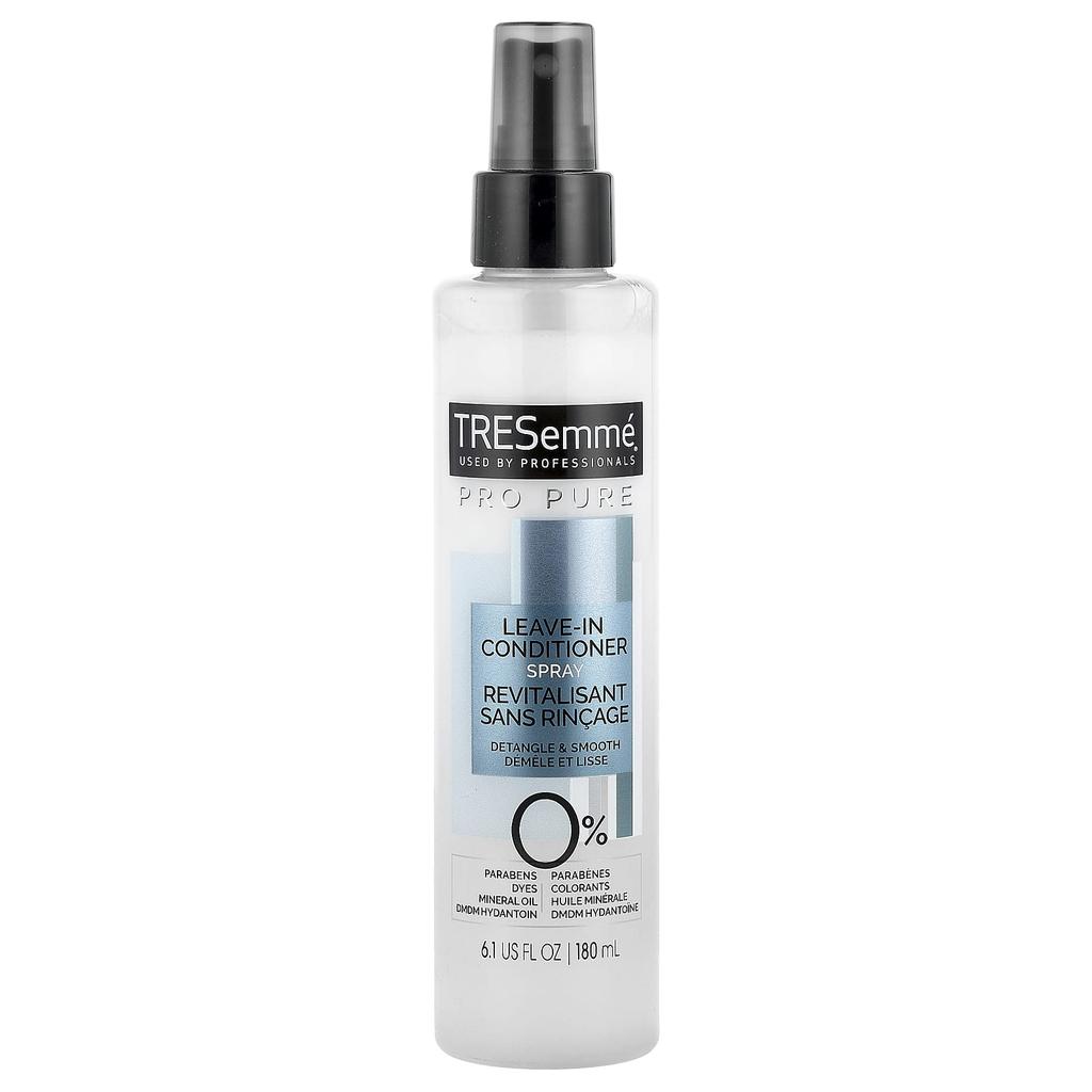 Tresemmé, Pro Pure, Leave-In Conditioner, Detangle & Smooth, 180 Ml (6.1 Fl Oz)