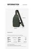 Men's Multifunctional Crossbody Chest Bag for Outdoor Sports, Travel & Commuting