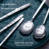 304 Stainless Steel Korean Style Long Handle Spoon