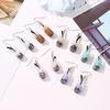 Fashion Women Bubble Tea Drink Dangle Long Ear Hooks Earrings Jewelry Decor