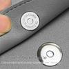 Business Folder Water Resistant Leather Document Organiser Carrying Case Magnetic Button Closure 330x240cm for Office
