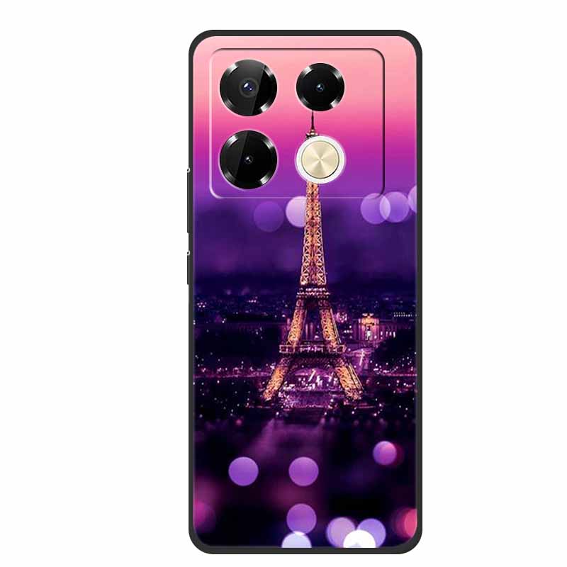 Case For Infinix Note 40 Pro 4G TPU Soft Silicone Back Cover for Infinix Note40 Phone Cases X6850 X6853 Original Colorful Capa