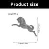 Fashionable Vintage Styles Alloy Horse Brooch Accessory Portable for Women Unisex Designs Casual Pin Special Gifts