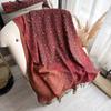 Imitation Cashmere Shawl Classic Ethnic Style Versatile Jacquard Cashew Fringed Scarf Long Scarf