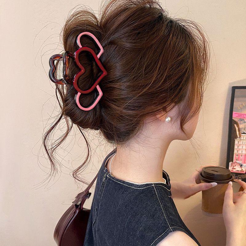 Advanced Sense 2025 Cute Cartoon Shark Claw Hair Clip - Large Size Bun Clip for Women