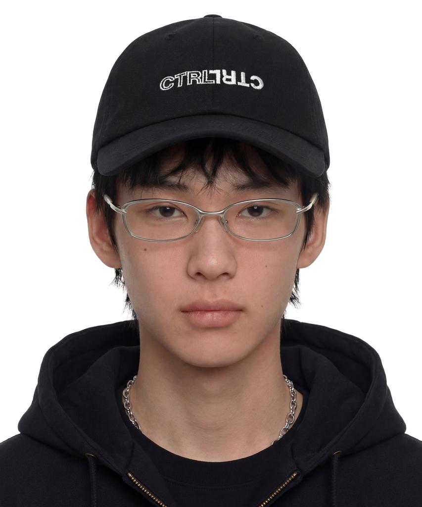 Eondeokeonteulol Cotton Ball Cap Reverse Ctrl / Classic B B / Black