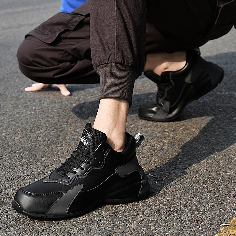 Fashion High Quality Flats Men's Walking Footwear Genuine Leather Mens Sneakers Outdoor Male Business Shoes Male Comfortable Skate Shoe