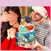 Party Theme Christmas Props Gift Box Paper Material Festive Supplies Decorations