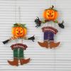 2 Stück Halloween Hängeschild Kürbis-Ornament Herbstfest-Dekoration Einfache Installation Für Halloween-Feier