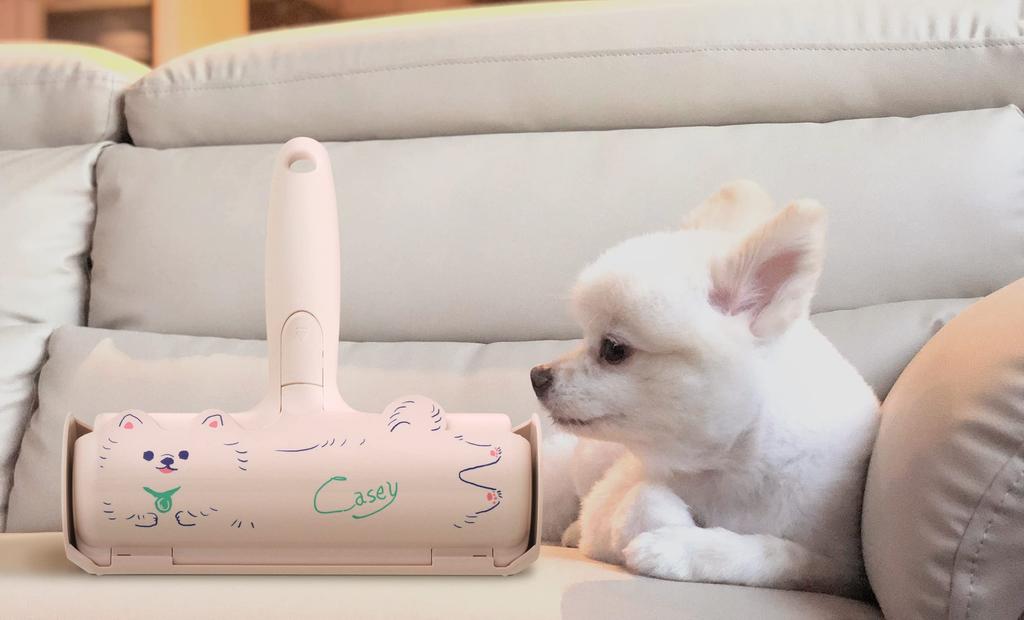 Japan Seal Pakpak Roller Casey Dog Hair Remover Cleaning Roller Etiquette Brush Carpet Sofa Rug Cat Hair Dust Remover Dust Shedding Hair Dog Hair Cat