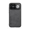 KEYSION Luxury Retro PU Leather Phone Case for Xiaomi POCO F8 Pro Soft Silicone+PC Shockproof Phone Back Cover for POCO F8 Ultra