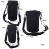 Black Water Bottle Cover Bag Neoprene Mug Bottle Case Sport Cup Covers Bag  Water Bottle