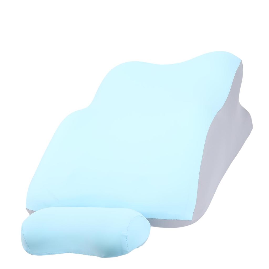 Reading Prone Pillow Lower Back Abdomen Support Sitting Up Prone Pillow for Pregnancy Blue