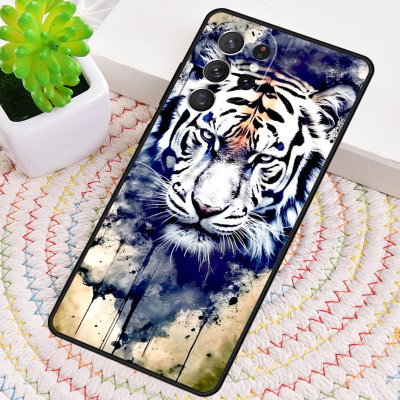 Cool Animal Powerful Tiger Phone Case for Samsung Galaxy Note 10 Pro S26 Ultra S23 S24 FE S25 S21 S22 PLUS Shockproof Cove