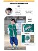 Boys' Trendy Autumn 2024 Street Style Baseball Jacket