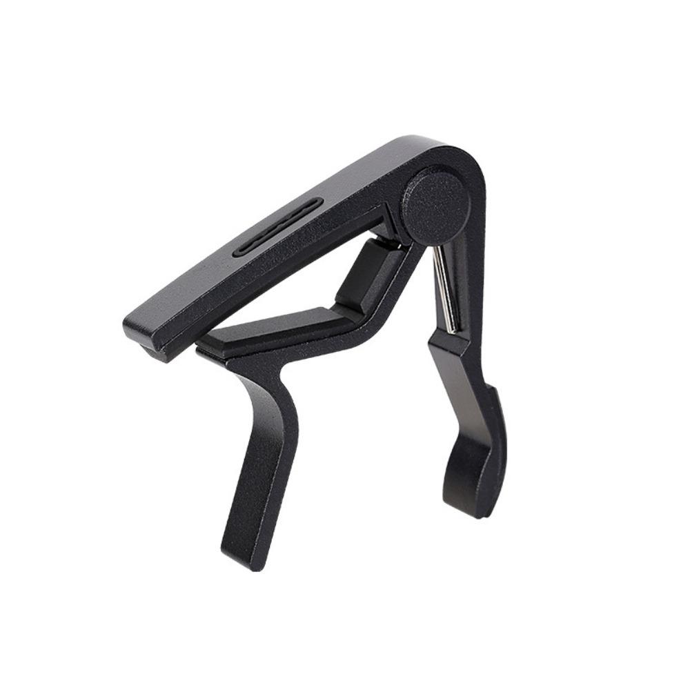 

Rose Wood Grain Guitar Tuning Clamp Stable Rubber Padded Violin Tune Change Clamp Bass Guitar Black