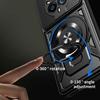 For Realme 14 Pro+ 5G Magnetic Case Rotating Kickstand TPU+PC Phone Cover