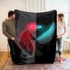 New Arrival! Angel Wings Theme Soft Blanket for Bed Bedroom Sofa Picnic,Warm Throw Blanket for Cover Outdoor Leisure Nap Office