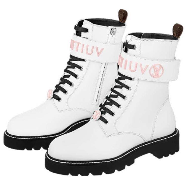 LOUIS VUITTON Territory Boots 'White' Women's 1A9Q9I