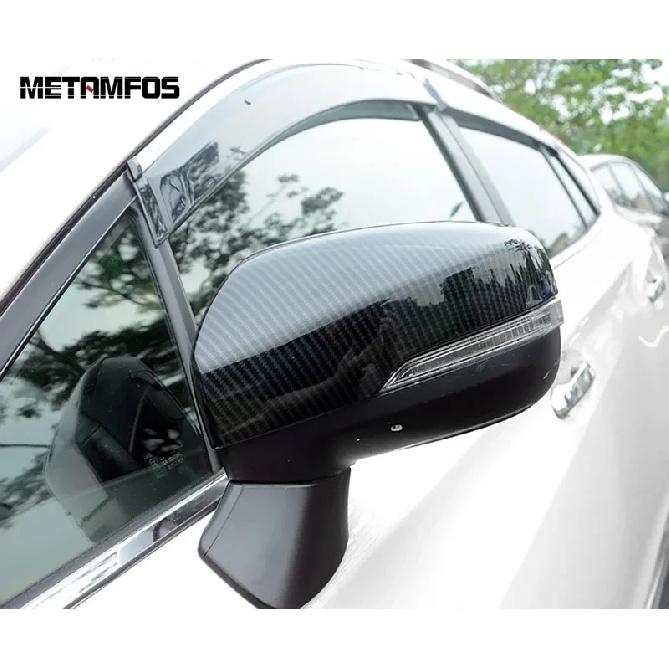 For Subaru XV Crosstrek 2018-  Impreza 2016- Carbon Fiber Rearview Side Door Mirror Cover Trim Exterior Accessories