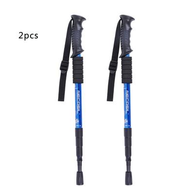 2 ks vychádzkové palice trekingové nastaviteľné protinárazové ultra ľahké palice na alpinizmus teleskopické ultraľahké turistické cestovné protišmykové palice