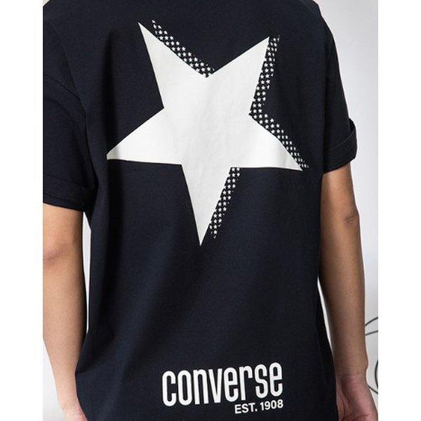 Converse ShorT Sleeve T shirT Black Mcj785 023