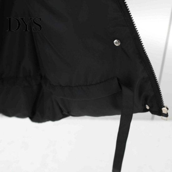 Zipper Buttons Placket Sleeveless Jacket Women Autumn Winter Cotton Padded Waistcoat Stand Collar Vest Closure Pockets Windproof Warm Coat