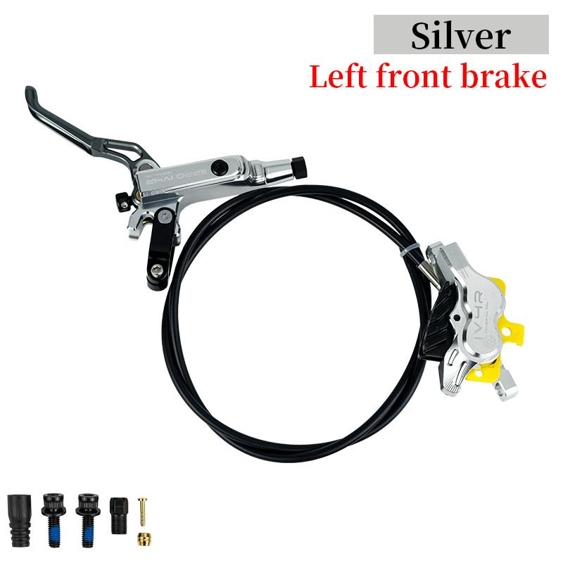 ONIRII/IIIPRO IV4R 4 Piston Hydraulic Disc Brake MTB AM DH Bike Brake  82/145cm CNC Mineral Oil for Mountain XC Climbing Bicycle
