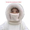 Coldproof Scarf Mask Integrated Hat Warm Lei Feng Hat New Helmet Cap  Unisex