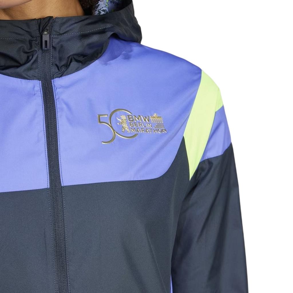 adidas Womens/Ladies Marathon Colour Block Hooded Jacket