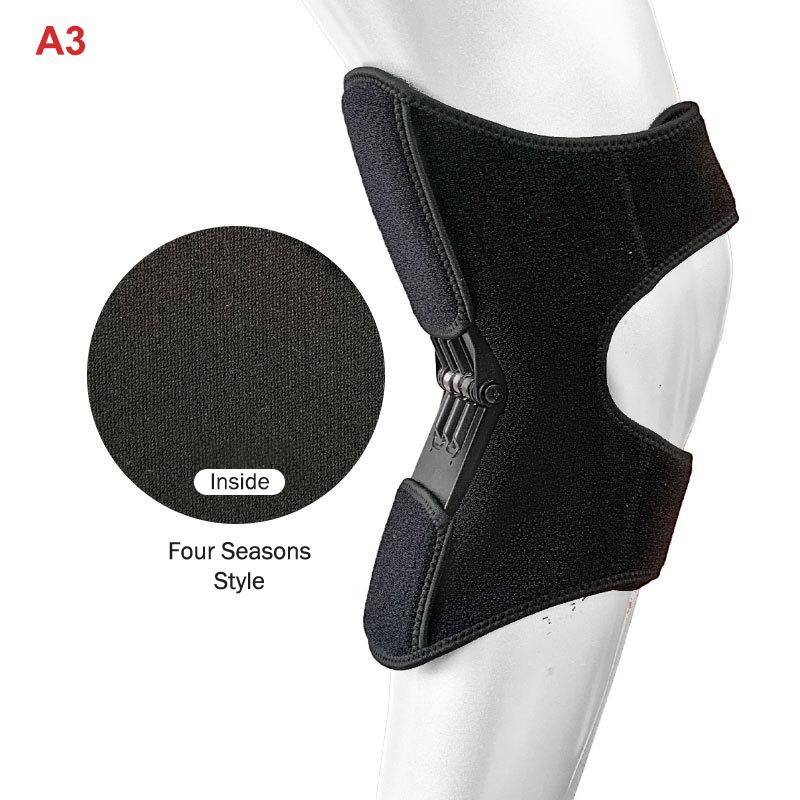 Rebound Springs Knee Assistive Device Non-Slip Breathable Booster Exoskeleton Brace Adjustable Spring Stabilizer Joint Support