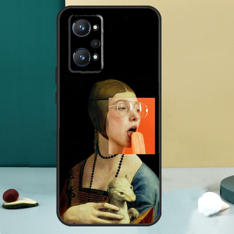 Famous Aesthetic Statue For Realme GT 6T 5 6 GT 7 Pro C67 C75 C61 C55 C53 C51 C21Y C25S 10 11 12 13 14 Pro Plus Case